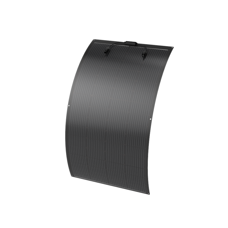 200W semi-flexible solar panel for high-output outdoor energy systems