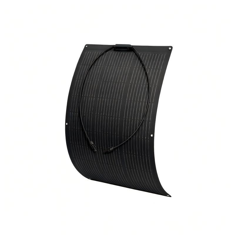 100W semi-flexible solar panel for RV and marine applications