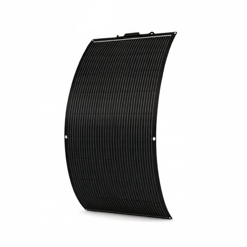 150W semi-flexible solar panel for outdoor mobile energy systems