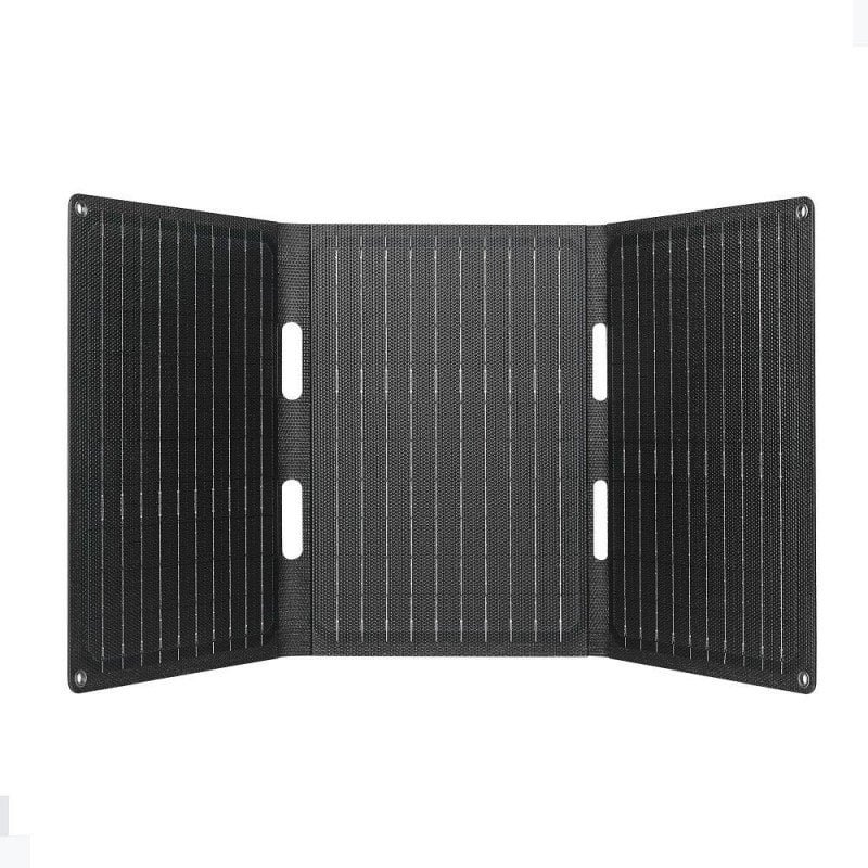 30W folding solar charger for hiking and field charging applications
