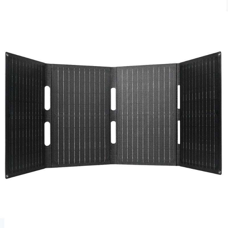 40W foldable hiking solar charger for outdoor device charging